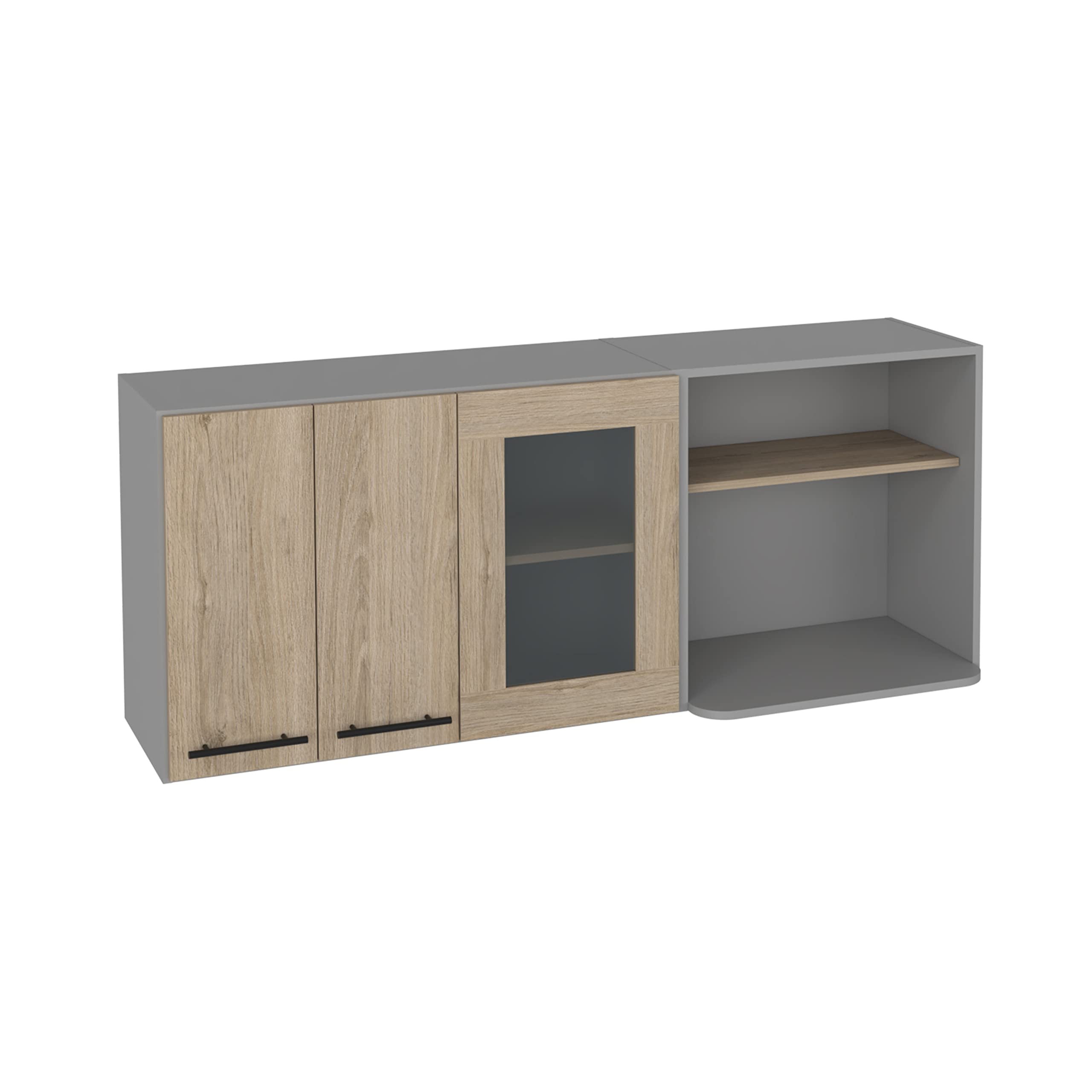 Tuhome Furniture ILUCOBRES Hasselt Wall Cabinet