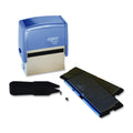 Skilcraft Self-Inking Do-It-Yourself Stamp Kit, Nsn2643718