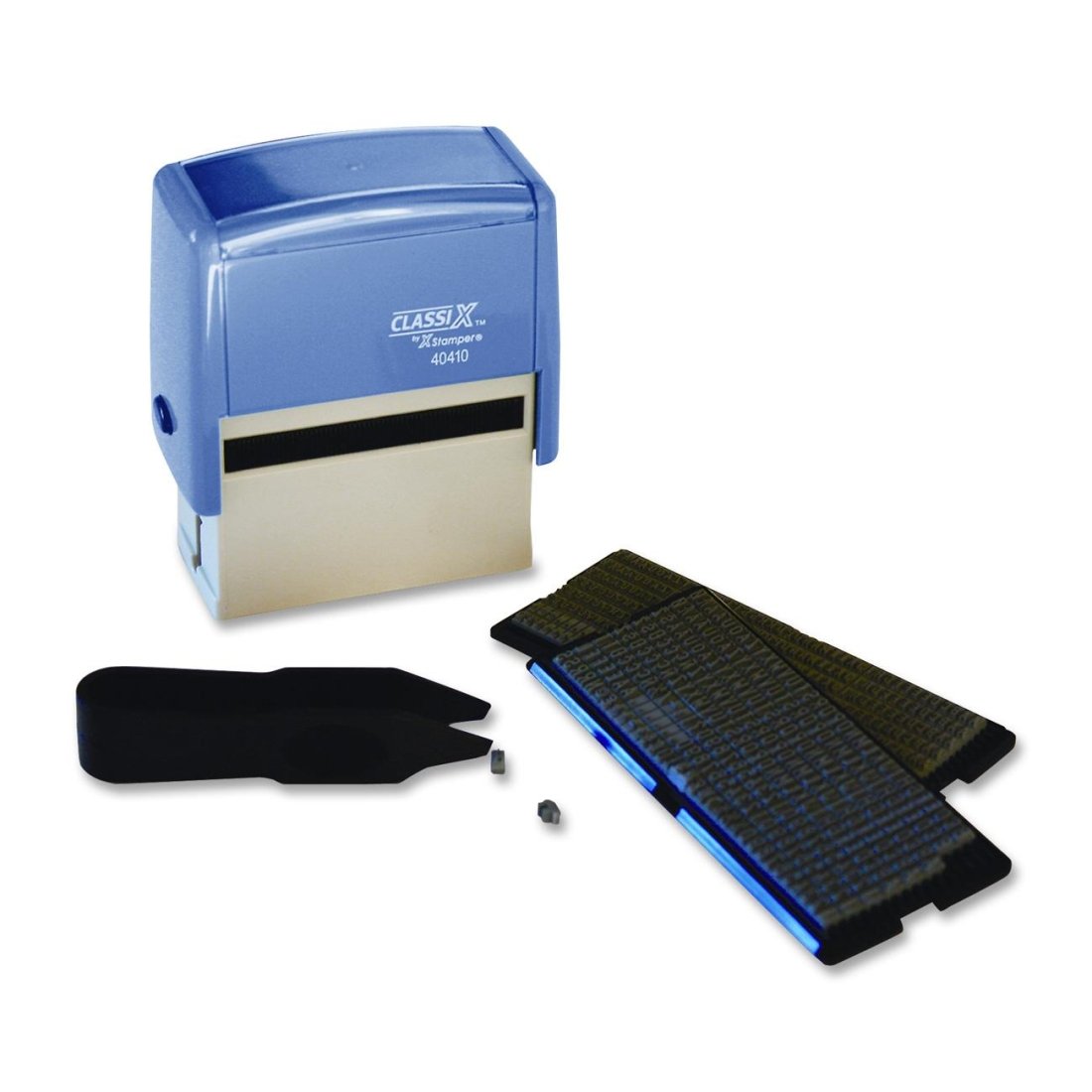Skilcraft Self-Inking Do-It-Yourself Stamp Kit, Nsn2643718