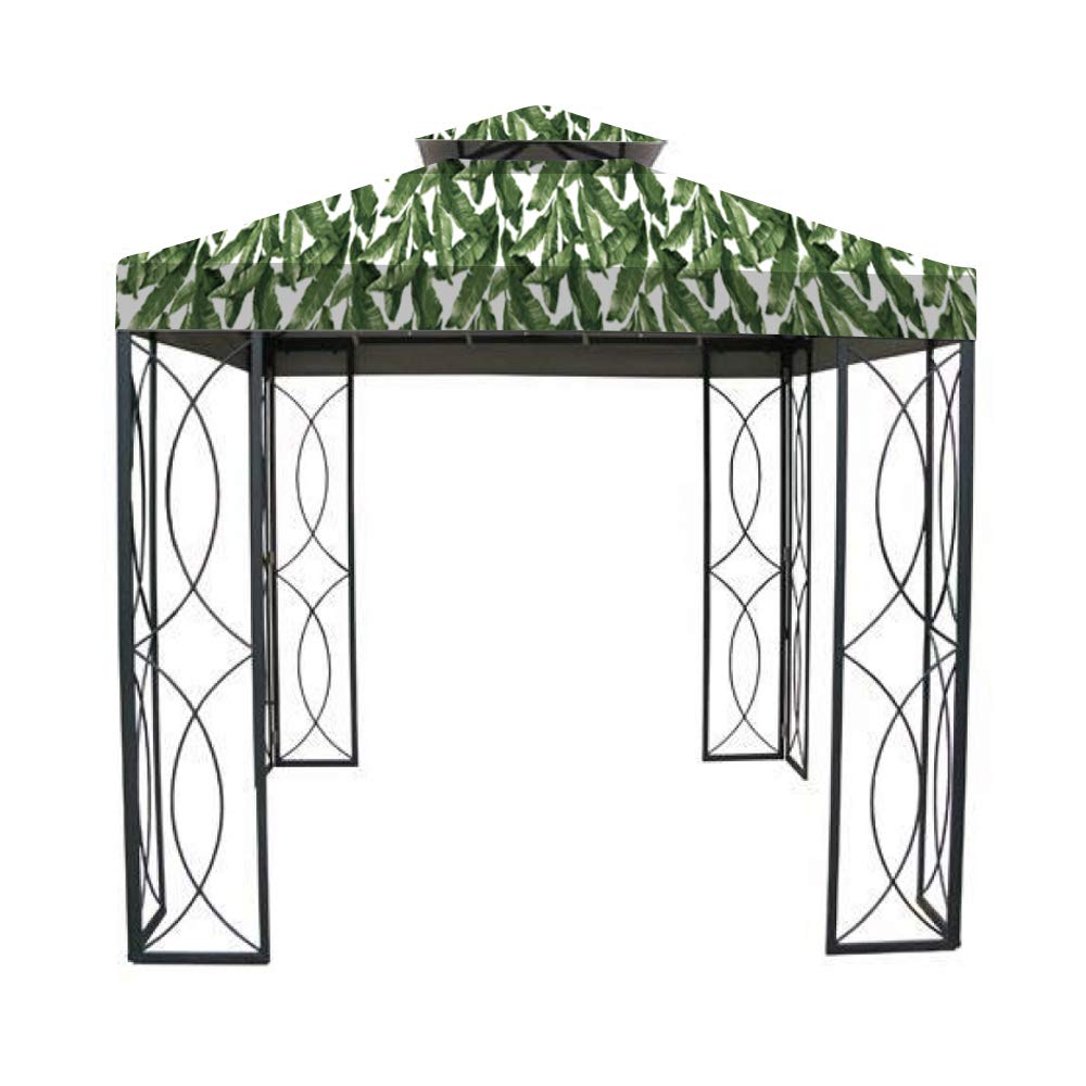 Garden Winds Replacement Canopy For The Garden Treasures 8X8 S-582D Gazebo - Standard 350 - Palm