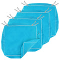 Porch Shield Patio Cushion Covers Replacement Set 4 Waterproof Fade Resistant Outdoor Chair Seat Cushion Slipcovers 24 X 24 X 4