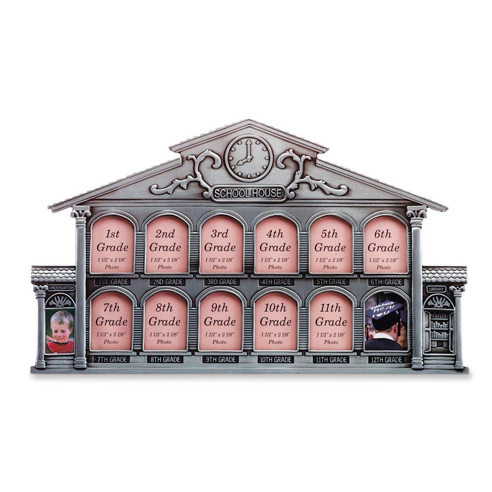 Gifts & Decor 32243 School House Frame, 12 3/4 x 7 1/2 high, Multicolor