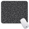Armanza Square Mouse Pad Black Leopard,Personalized Premium-Textured Custom Mouse Mat Design,Washable Mousepad Lycra Cloth,Non-S