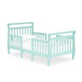 Dream On Me Emma 3-In-1 Convertible Toddler Bed In Mint, Converts To Two Chairs And-Table, Low To Floor Design, JPMA Certified, 