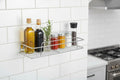appeasy MultiPurpose Shelf  Bathroom Shelf  Kitchen Shelf 12 X 5 inches  Wall Mount/Chrome  Pack of 1Pcs