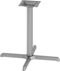 30 x 30 Restaurant Table X-Base with 3 Dia. Table Height Column