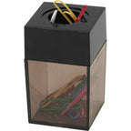 Business Source 11796 Paper Clip Holder, Smoke, 1 Each