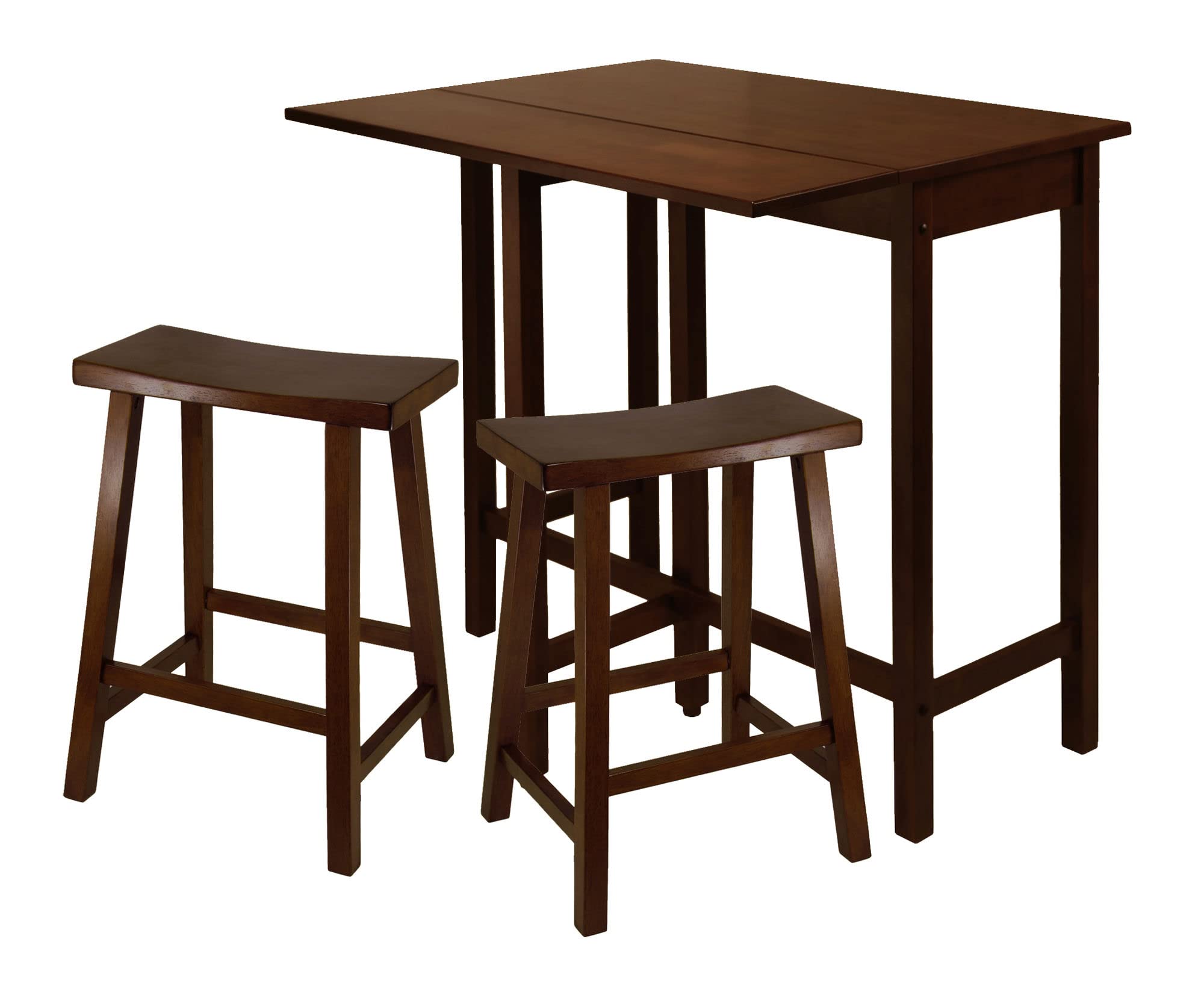 Winsome Lynnwood Dining, 39.37 W x 30 D x 35.43 H, Walnut