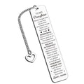 Valentine'S Day Gifts For Teen Girls 16-18, To My Daughter Gifts Inspirational Bookmarks From Dad Mom, 16Th 18Th 21St Daughter B