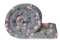 Vas Collections 220 Gsm Microfiber Reversible Ac Comforter |Quit | Blanket | Duvets For Single Bed 180Tc (60X90 Inches, Grey And