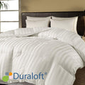 500 Thread Count Cotton Damask Duraloft Down Alternative Comforter  Twin