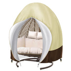 Boyspringg Patio Egg Chair Cover 91X80 Inches, Extra Large Double Egg Chair Cover For Outdoor Furniture, Swing Standing Egg Chair Cover Waterproof