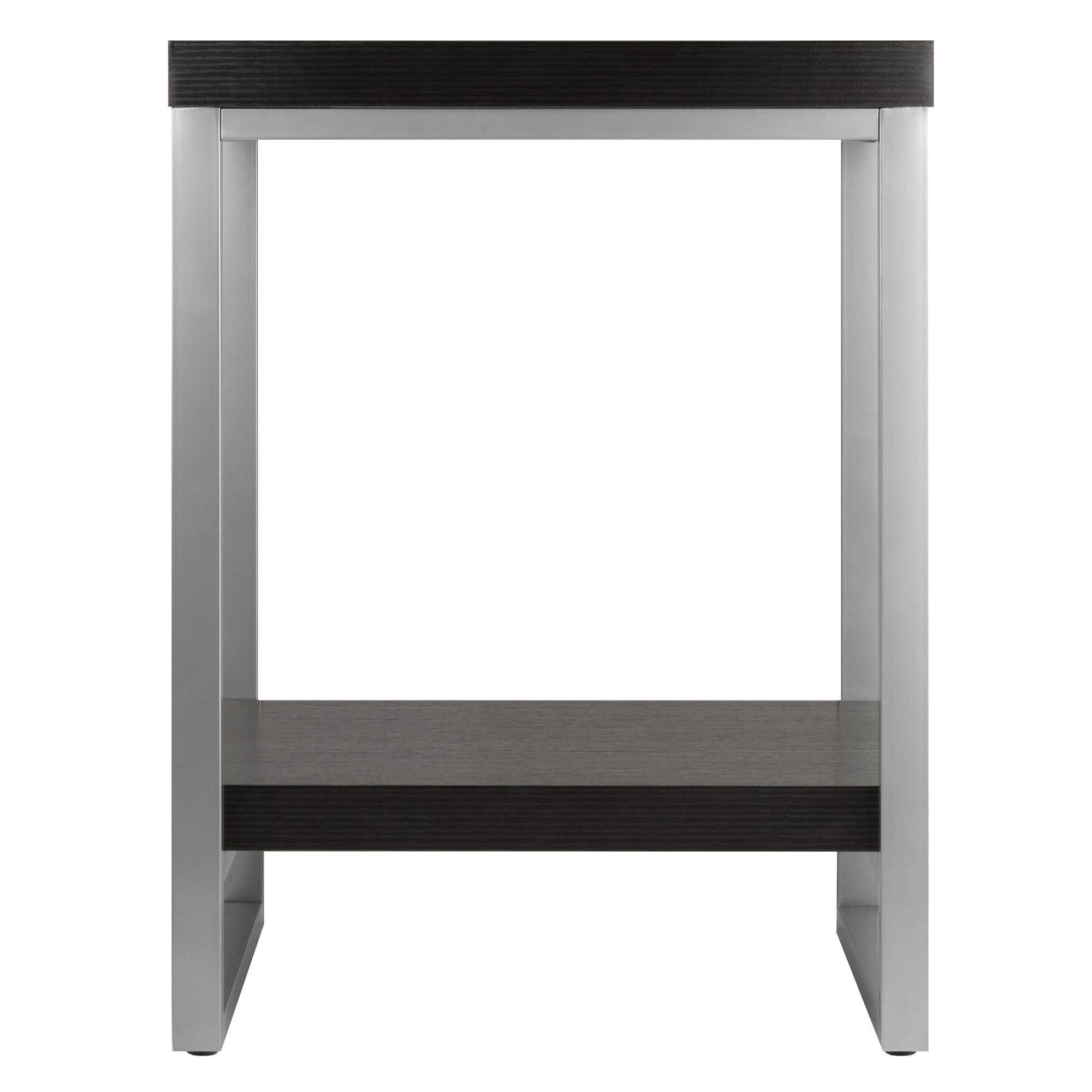 Winsome Wood Jared End Table, Espresso Finish, 18 inches