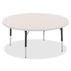 Lorell, Llr99900, Activity Table Low Height Adjustable Leg Kit, 4 / Carton, Black,Chrome