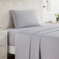 Nestl Twin Xl Sheets Set - 3 Piece Twin Xl Bed Sheets, Deep Pocket, Hotel Luxury, Extra Soft, Breathable And Cooling, Grey Laven