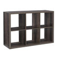 Galli 6 Cubby Storage Cabinet Grey