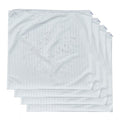 4 Pack Feather Proof Pillow Protectors 20X20 Waterproof Cover For Goose Down Square Throw Pillows