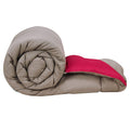 Svt Microfiber 200Tc Comforter (Single Bed_Grey & Pink)