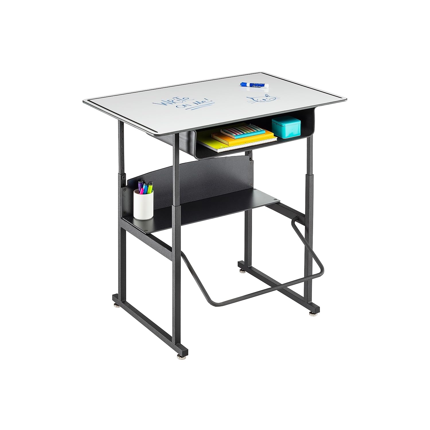Safco Products 1209DE Alphabetter Desk, 36" x 24", Dry Erase