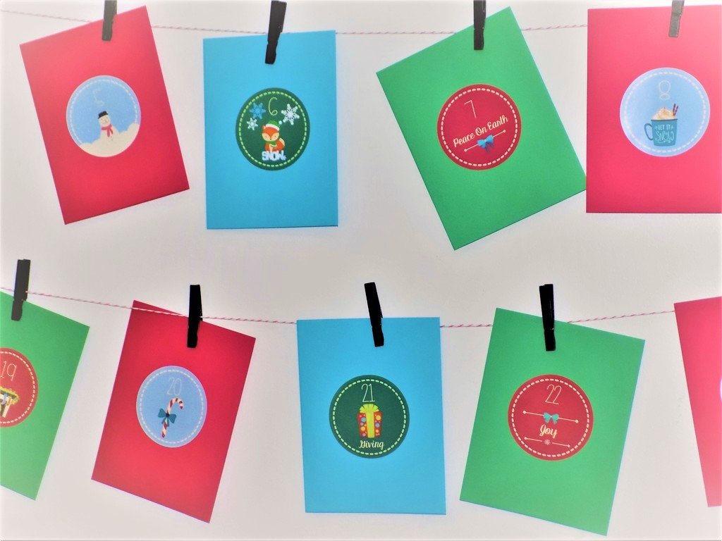 Sgd Christmas Kindness Countdown Advent Calendar Kit