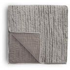 Kosas Home Dimitry Transitional Rayon Velvet & Cotton Sateen Queen Quilt In Gray