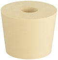 Rubber Stopper- Size 6- Drilled