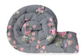 Vas Collections 220 Gsm Reversible Microfiber Ac Comforter/Blanket/Quilt/Duvets For Winter Single Size Bed (240X152 Cm, Pink& Gr