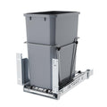 Pulloutor Pull Out Cabinet Organizer, 35 Qt Single Trash Can Pull Out Cabinet Trash Can, Soft Close Under Sink Cabinet Organizer