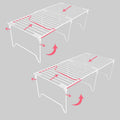BUWZUJR 1/2PCS Set Freezer Organizer, Stackable Freezer Shelves