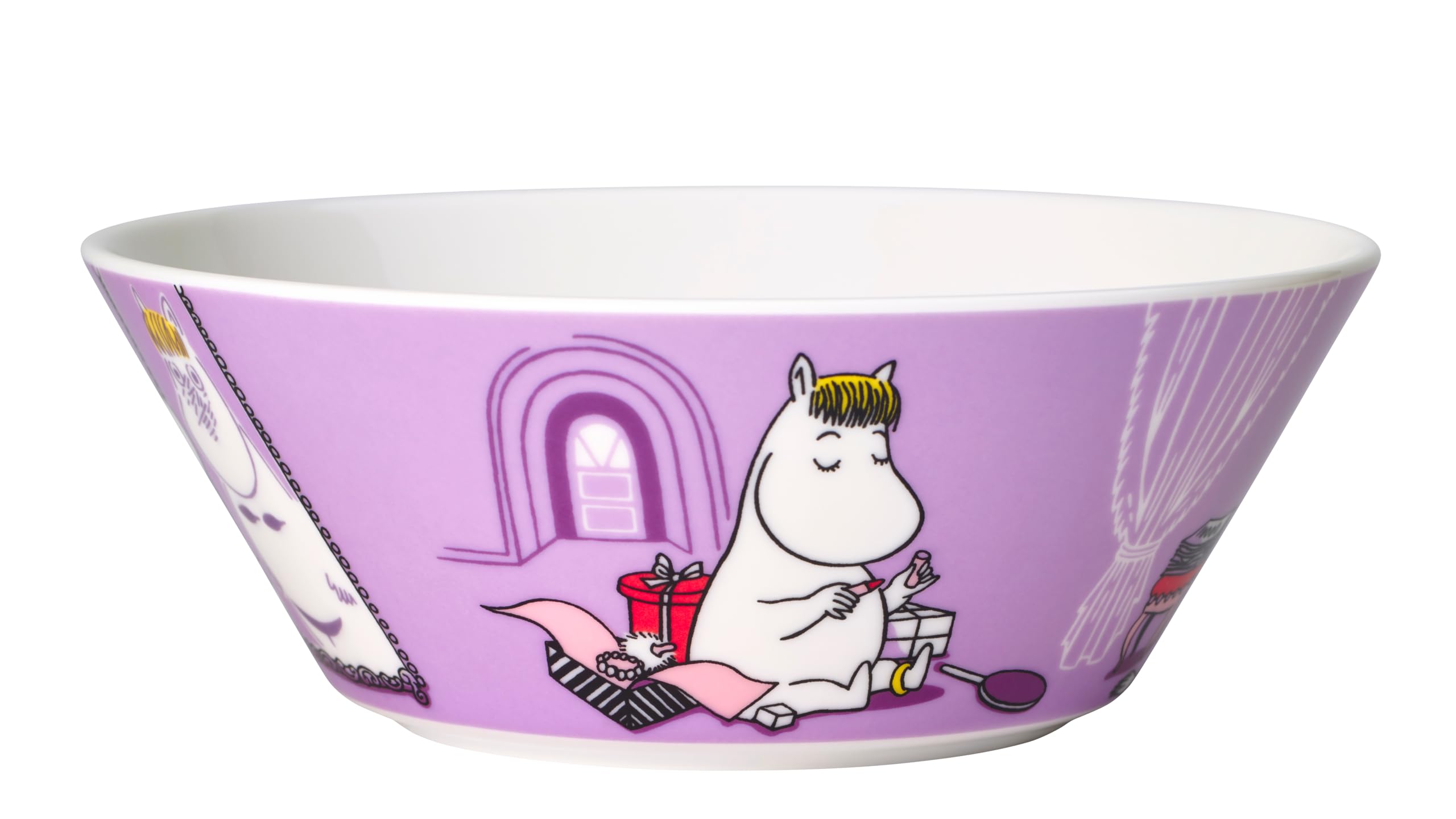 Arabia Moomin Bowl 5.9in Snorkmaiden Lilac