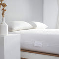 Full Size Zippered Waterproof Mattress Protector Cover With Zipper-360 Top Removable Mattress Encasement 10-13' Deep