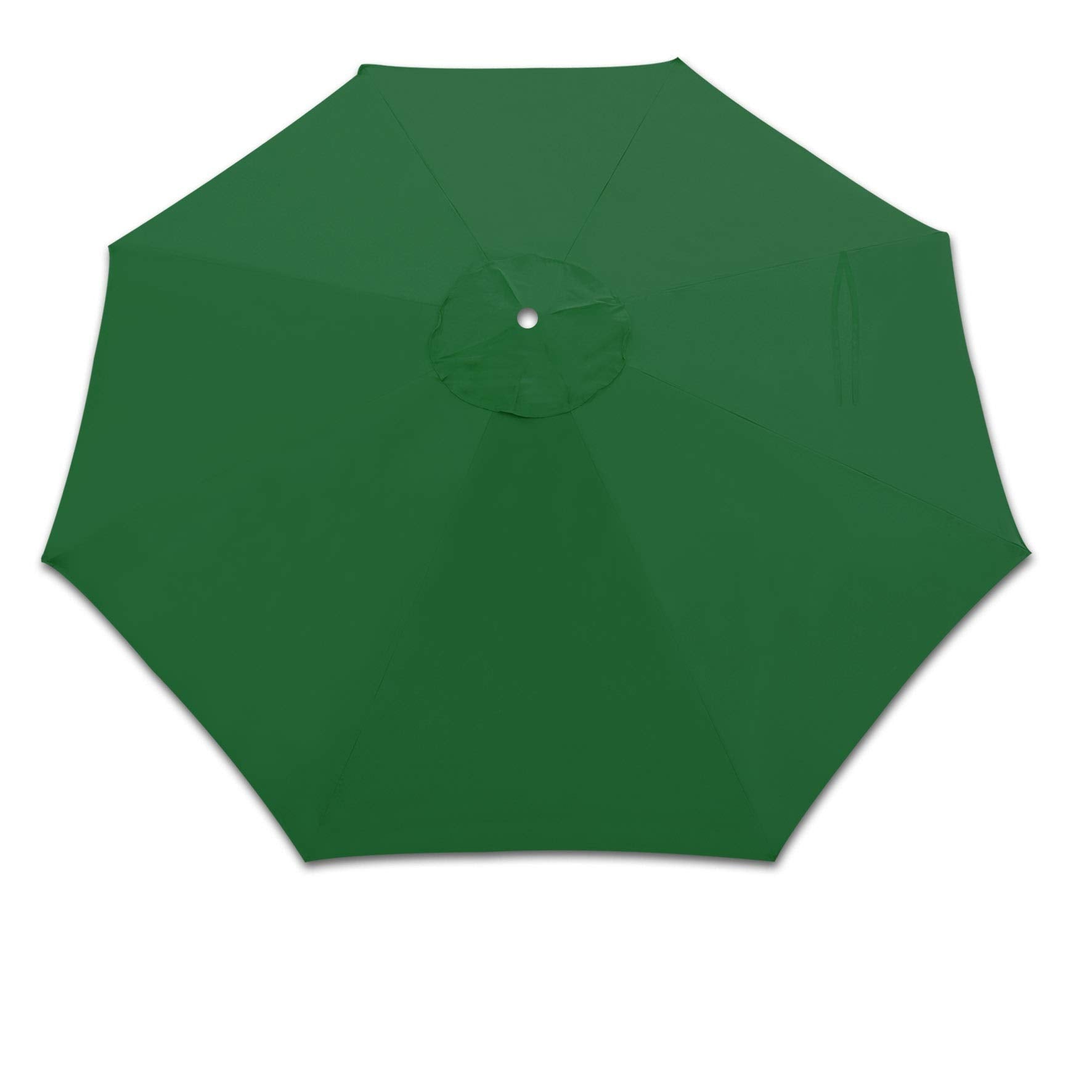 Strong Camel Replacement Cantilever Hanging Umbrella Canopy For 10Ft 8 Ribs In (Canopy Only) (Green)