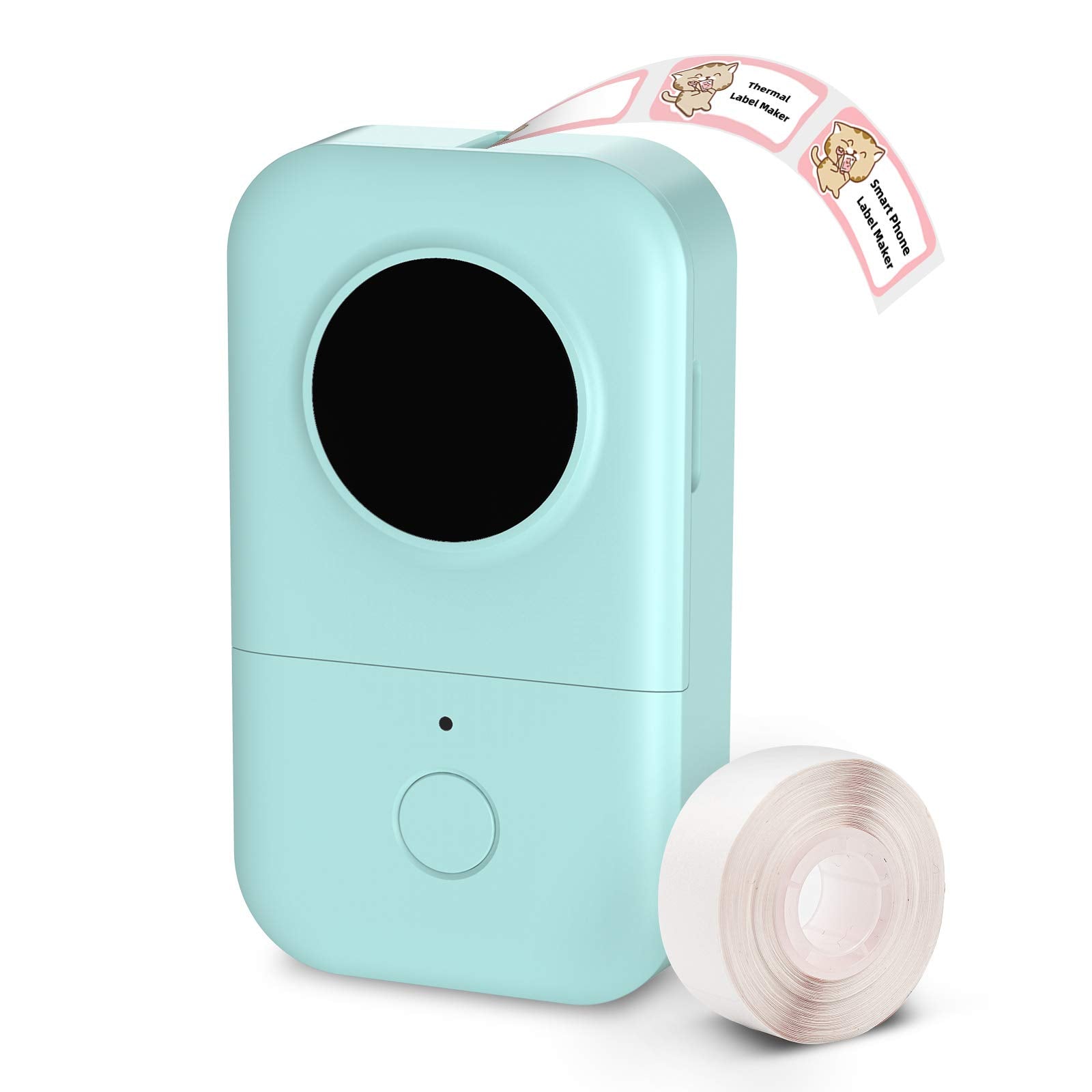 Phomemo D30 Label Maker Machine, Portable Bluetooth Mini Label Printer, Smart Phone Handheld Thermal Sticker Small Labeler Multi