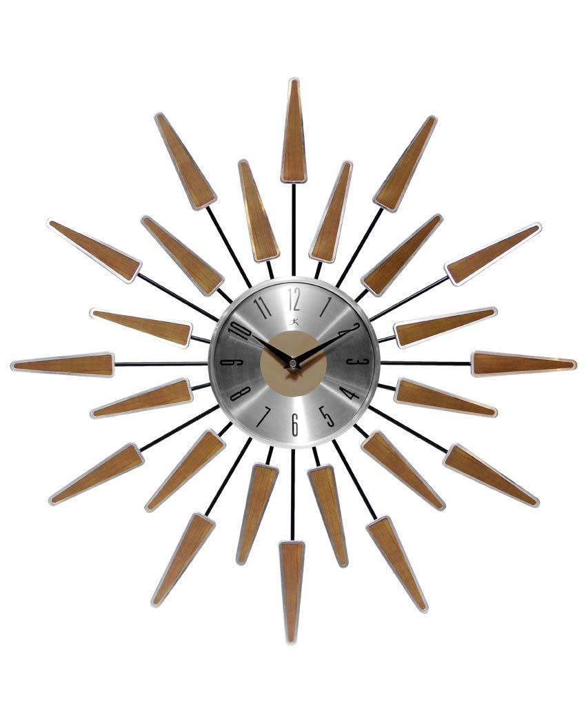 Infinity Instruments Satellite Clock, Walnut