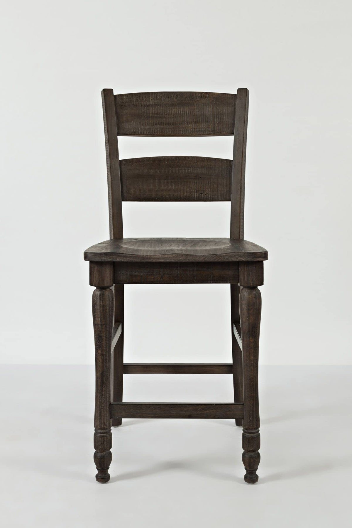Jofran Inc. Madison County Farmhouse Reclaimed Pine Counter Barstool, Barnwood Brown