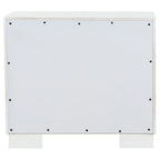 Coaster Furniture Jessica Modern 2 Drawer Nightstand Bedroom Bedside Table Storage Drawers White 202992