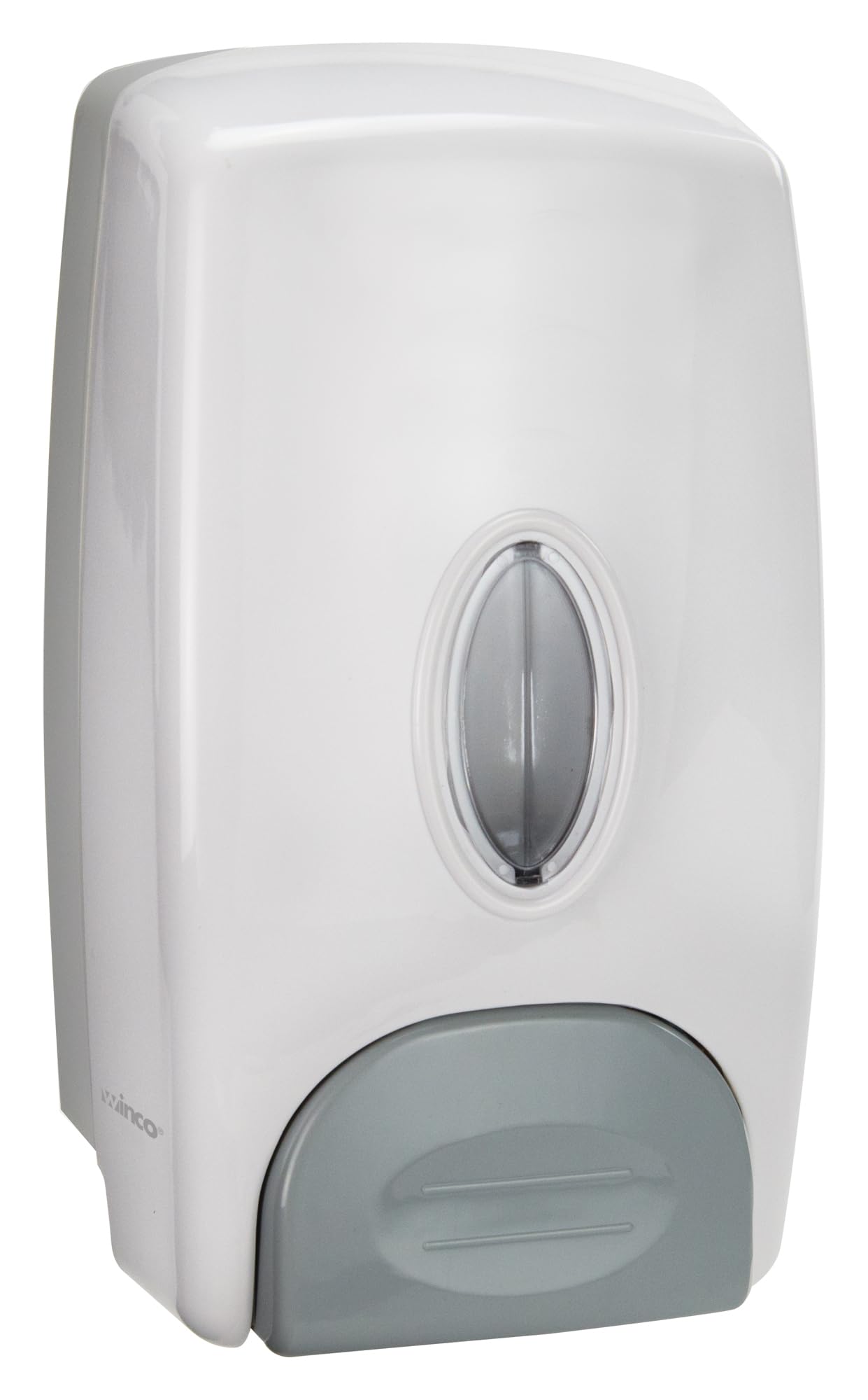 Winco SD-100 Manual Soap Dispenser White, Medium