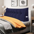 Wowmax Headboard Wedge Pillow King Triangular Headboard Pillow Bed Wedge Pillow For Headboard Bolster Pillow For Bed Wedge Pillo