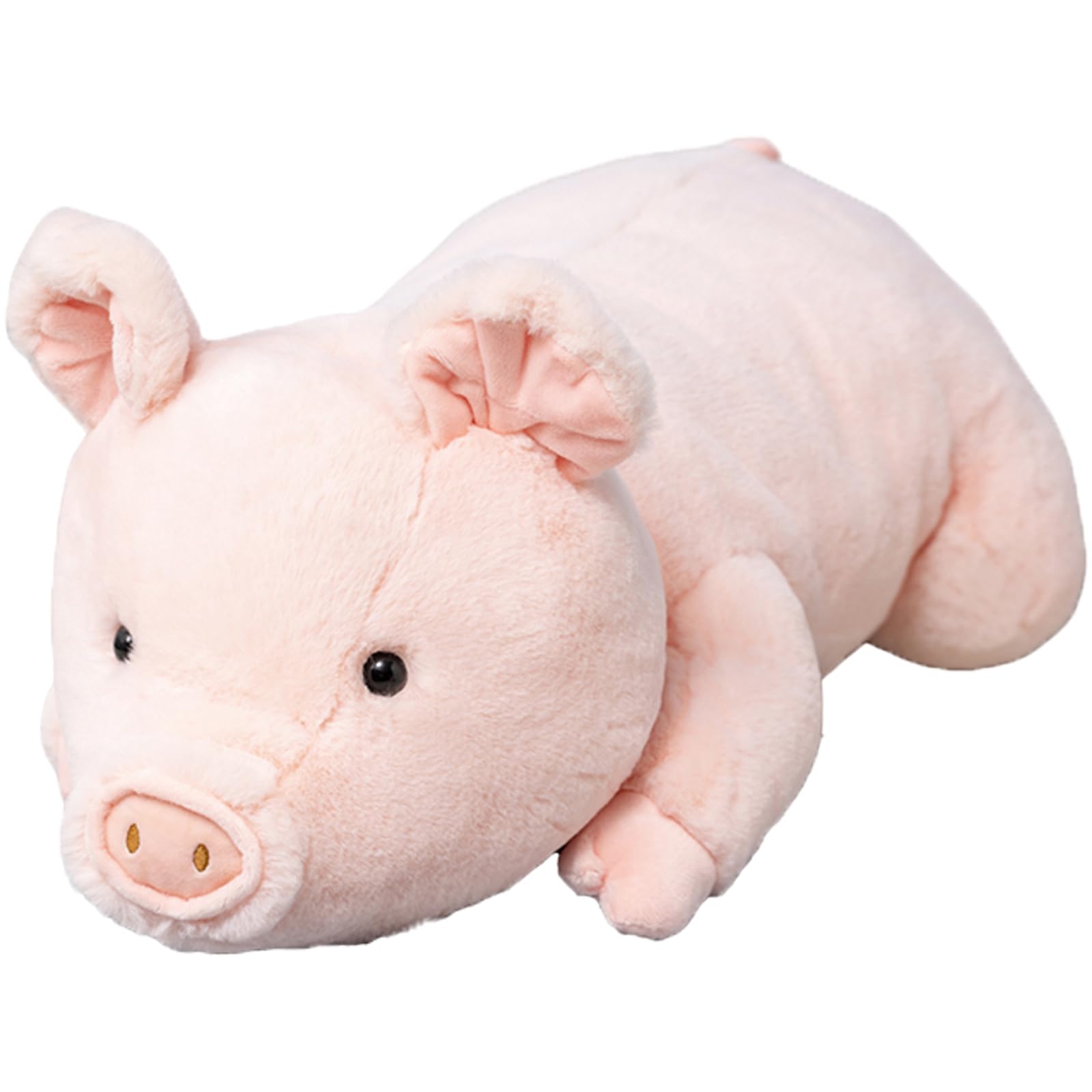 Weighted Stuffed Animals, 3.3Lbs Weighted Pig Stuffed Animal Plush Toy Pink Pig Weighted Plush Animals Hugging Pillow Gifts For