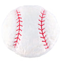 CHORONMO Baseball Pillow Fluffy Baseball Plush Pillow Baseball Throw Pillow Soft Stuffed Baseball Plush Pillow Toy Durable Round