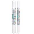 KITTRICH CORPORATION, White, Creative Adhesive Covering, 18'' x 16 ft, Pack of 2, 2 Count