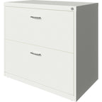 Lys Soho Arc Pull Steel Lateral File, White