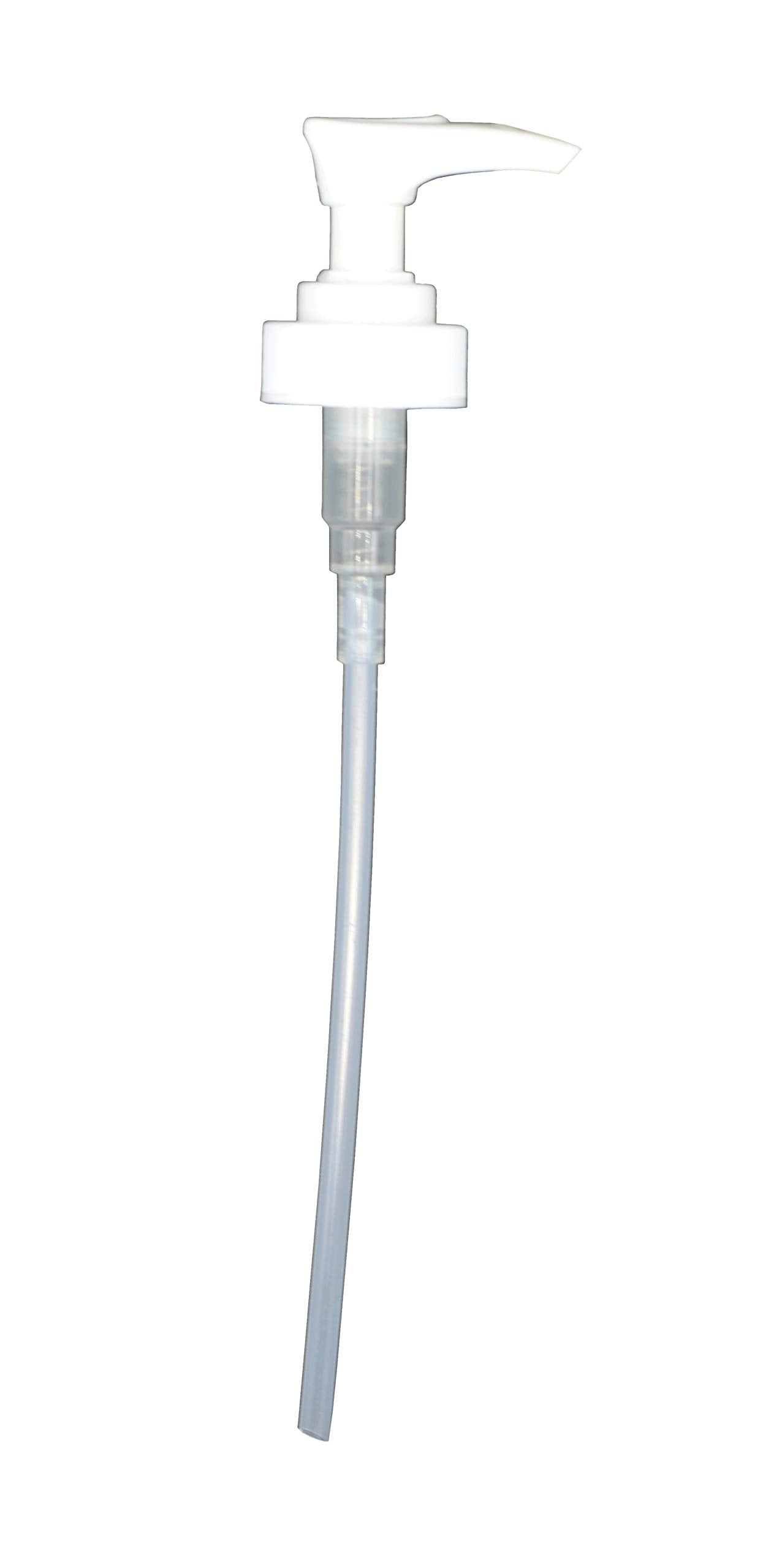 Creative Hobbies White Dispenser Pumps for Soap and Lotion, 28/400, 1CC (Pack of 5)