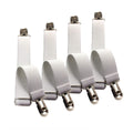 Glield Extend 23' To 78' Adjustable 4-Piece Under Sofa, Mattress, Bed Sheet Fitted Fastener, Long Strap Clip Bands Bdj06D