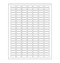 Royal Green Printable White Rectangular Label Stickers - White Stickers With 1 Extra Color Sticky Labels For Organizing, Laser &