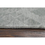 Rizzy Home Alora Decor Emerson 8' X 10' Diamond Grey/Gray/Rust/Blue Hand-Tufted Area Rug