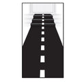Racetrack Runner (Poly W/Doublestick Tape) Party Accessory (1 Count) (1/Pkg)