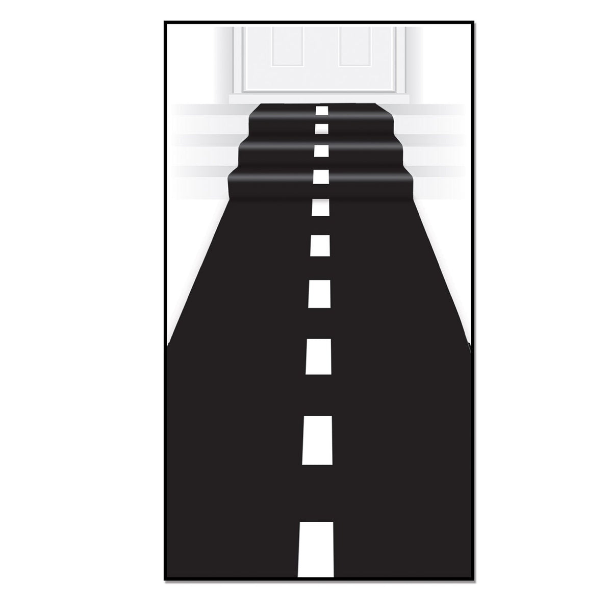 Racetrack Runner (Poly W/Doublestick Tape) Party Accessory (1 Count) (1/Pkg)