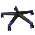 Frassie 28 Inch Heavy Duty Nylon Gaming Office Chair Base Replacement Part With 5 Casters