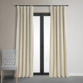 Hpd Half Price Drapes Signature Velvet Thermal Blackout Curtains For Living Room 84 Inch Long (1 Panel) Rod Pocket Insulated Blackout Curtains For Bedroom Window Curtains, 50W X 84L, Neutral Ground